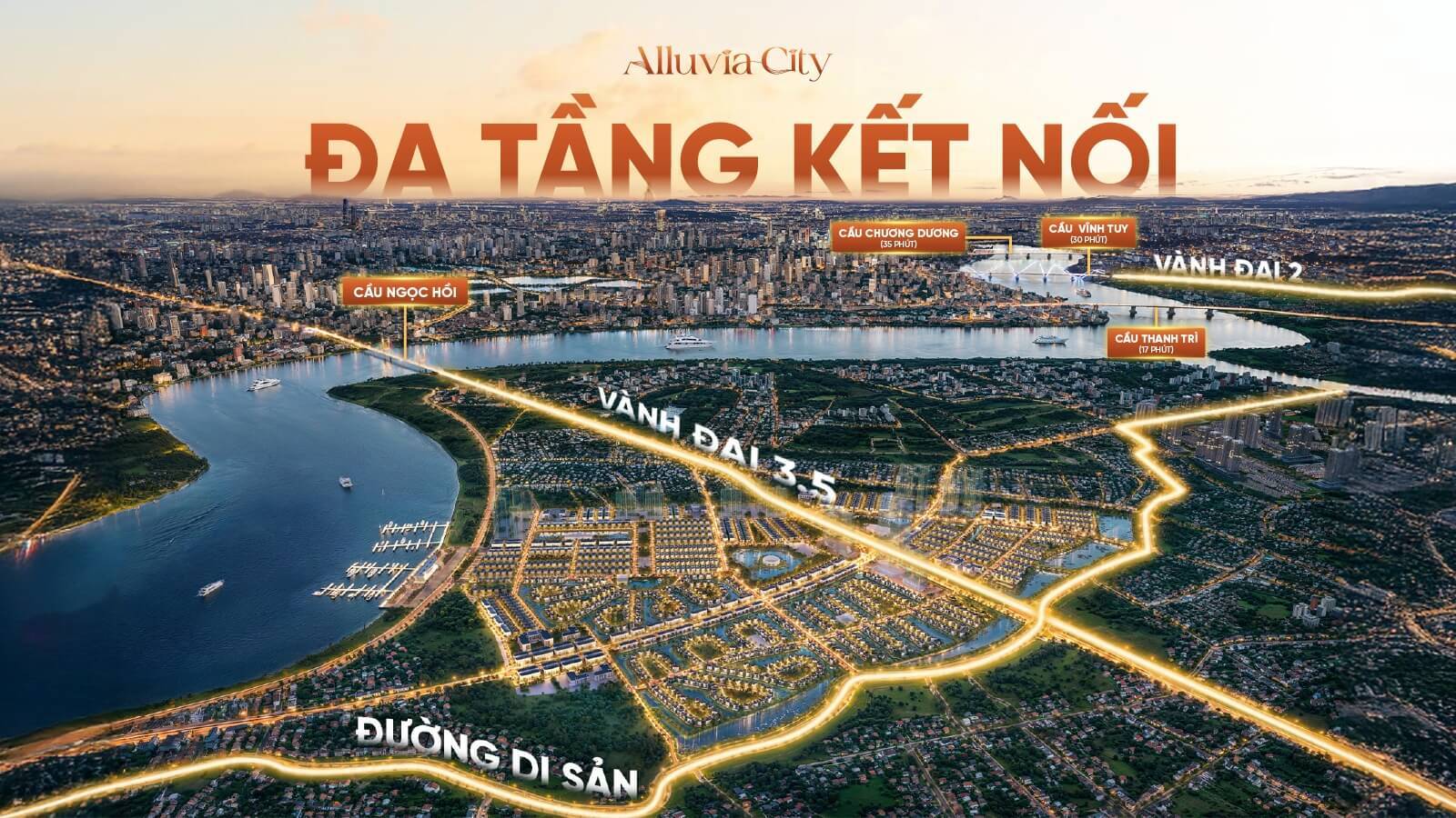 alluvia city da tang ket noi voi cac tuyen vanh dai